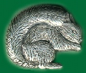 Squirrel brooch