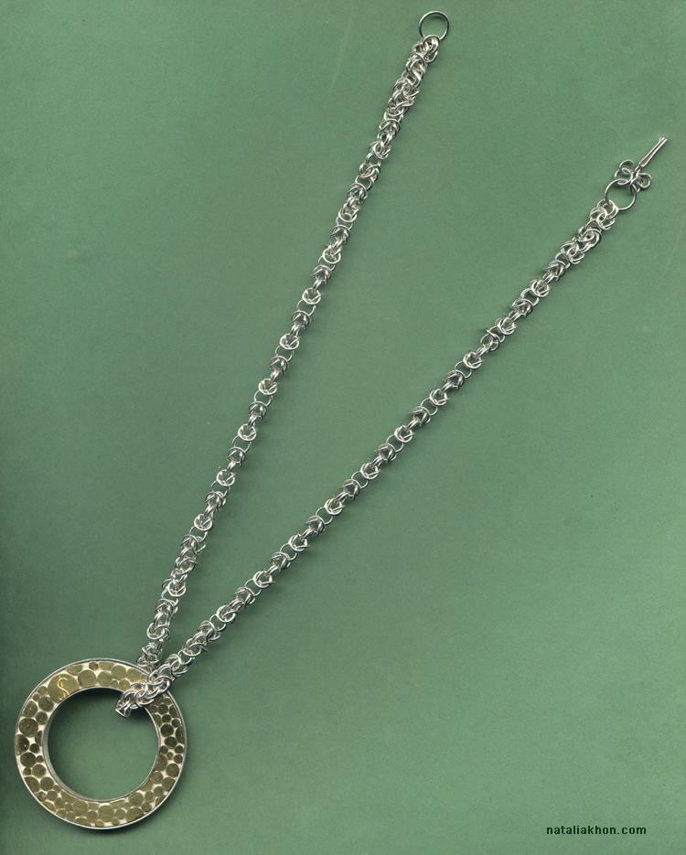Olympic ring necklace
