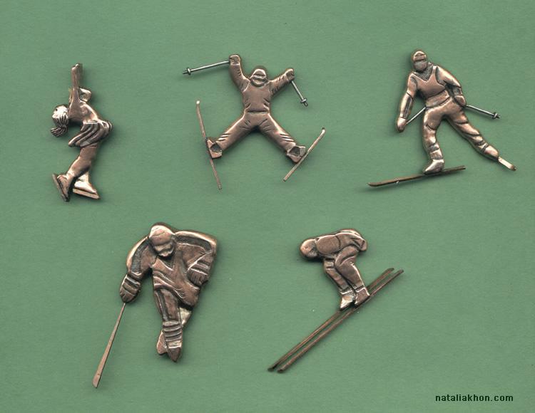 Olympic sportsmen (bronze) - school project